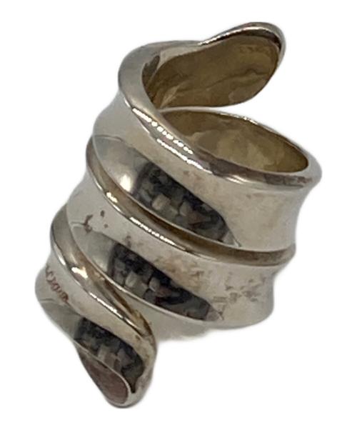 THE CRIMIE（ザ クライミー）THE CRIMIE (ザ クライミー) LETTER RIBBON SILVER RING BIG シルバー サイズ:下記参照の古着・服飾アイテム