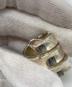 中古・古着 THE CRIMIE (ザ クライミー) LETTER RIBBON SILVER RING BIG シルバー サイズ:下記参照：23000円