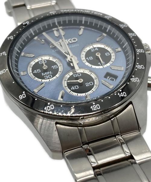 SEIKO（セイコー）SEIKO (セイコー) スピリット クロノグラフ ネイビーの古着・服飾アイテム