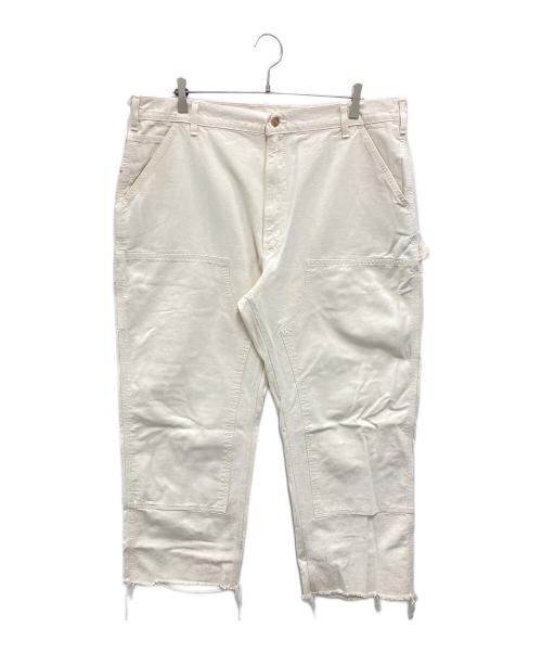 CarHartt（カーハート）CarHartt (カーハート) 【古着】ダブルニーペインターパンツ アイボリー サイズ:W40×L32の古着・服飾アイテム