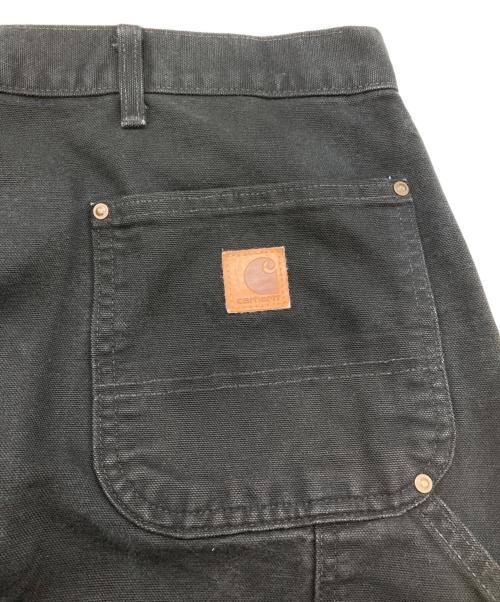 CarHartt（カーハート）CarHartt (カーハート) 【古着】ダブルニー ダックペインターパンツ ブラック サイズ:W46×L32の古着・服飾アイテム