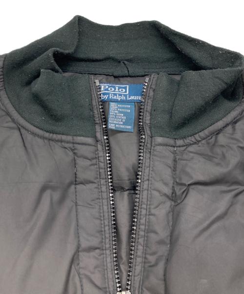 RALPH LAUREN（ラルフローレン）RALPH LAUREN (ラルフローレン) 【古着】90sダウンベスト ブラック サイズ:XXLの古着・服飾アイテム