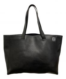 LOEWE（ロエベ）の古着「イーストウエストショッパー トート LARGE」｜ブラック