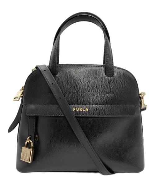 FURLA（フルラ）FURLA (フルラ) パイパーショルダーバッグ ブラックの古着・服飾アイテム