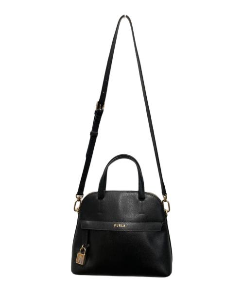 FURLA（フルラ）FURLA (フルラ) パイパーショルダーバッグ ブラックの古着・服飾アイテム