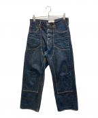 SUGARHILLシュガーヒル）の古着「Classic Double Knee Denim Pants」｜インディゴ