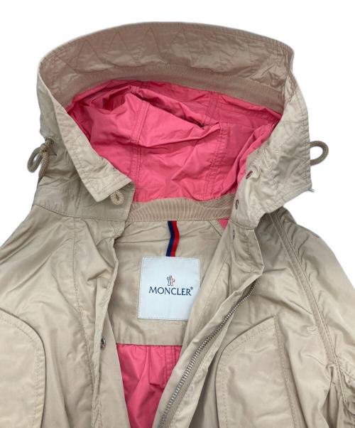 MONCLER（モンクレール）MONCLER (モンクレール) CLEOFE GIUBBOTTO ベージュ サイズ:SIZE 1の古着・服飾アイテム