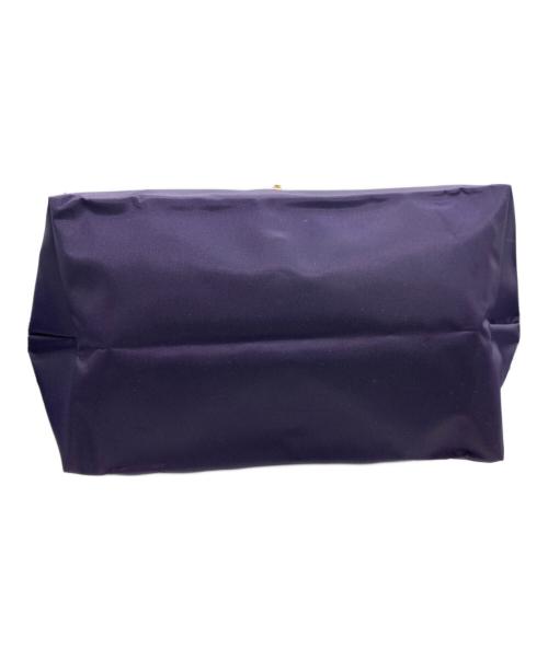 LONGCHAMP（ロンシャン）LONGCHAMP (ロンシャン) 折り畳みトートバッグ パープルの古着・服飾アイテム