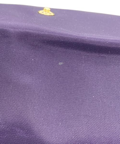 LONGCHAMP（ロンシャン）LONGCHAMP (ロンシャン) 折り畳みトートバッグ パープルの古着・服飾アイテム
