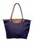 LONGCHAMP（ロンシャン）の古着「折り畳みトートバッグ」｜パープル