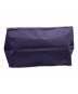 中古・古着 LONGCHAMP (ロンシャン) 折り畳みトートバッグ パープル：7000円