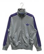 adidasアディダス）の古着「FB TRACKTOP」｜グレー×パープル