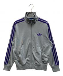 adidas（アディダス）の古着「FB TRACKTOP」｜グレー×パープル