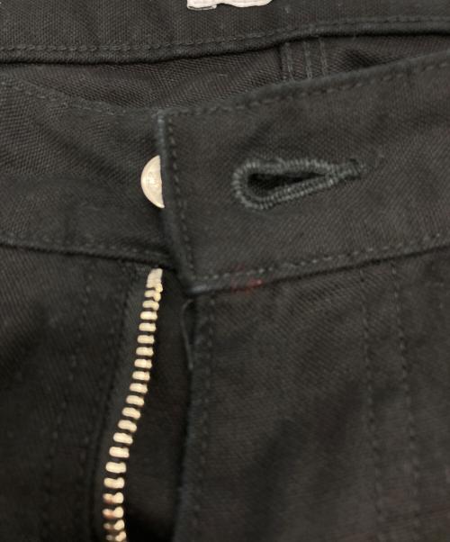COOTIE PRODUCTIONS（クーティープロダクツ）COOTIE PRODUCTIONS (クーティープロダクツ) Abyss Dyed Duck Double Knee Painter Shorts ブラック サイズ:Mの古着・服飾アイテム