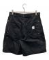COOTIE PRODUCTIONS (クーティープロダクツ) Abyss Dyed Duck Double Knee Painter Shorts ブラック サイズ:M：15000円