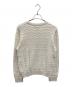 stussy (ステューシー) 総柄Sロゴクルーネックニット ホワイト サイズ:S：8000円