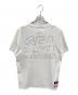WIND AND SEA (ウィンダンシー) Denham (デンハム) PACHWORKLOGO TEE ホワイト サイズ:S 未使用品：8000円