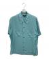 stussy（ステューシー）の古着「Contrast Pick Stitched Shirt」｜グリーン