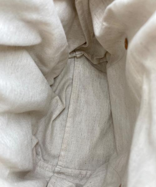 genten（ゲンテン）genten (ゲンテン) 杏カットワーク ハンドバッグ ブラウンの古着・服飾アイテム