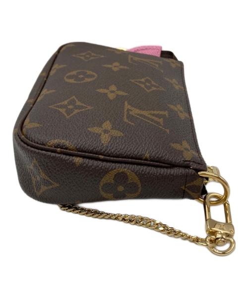 LOUIS VUITTON（ルイ ヴィトン）LOUIS VUITTON (ルイ ヴィトン) ハンドポーチ ブラウンの古着・服飾アイテム