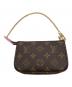 LOUIS VUITTON (ルイ ヴィトン) ハンドポーチ ブラウン：100000円