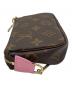 中古・古着 LOUIS VUITTON (ルイ ヴィトン) ハンドポーチ ブラウン：100000円