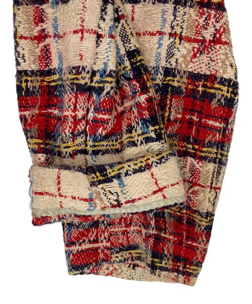 POLO RALPH LAUREN（ポロ・ラルフローレン）POLO RALPH LAUREN (ポロ・ラルフローレン) チェック ツイード テーラードジャケット ベージュ サイズ:不明の古着・服飾アイテム