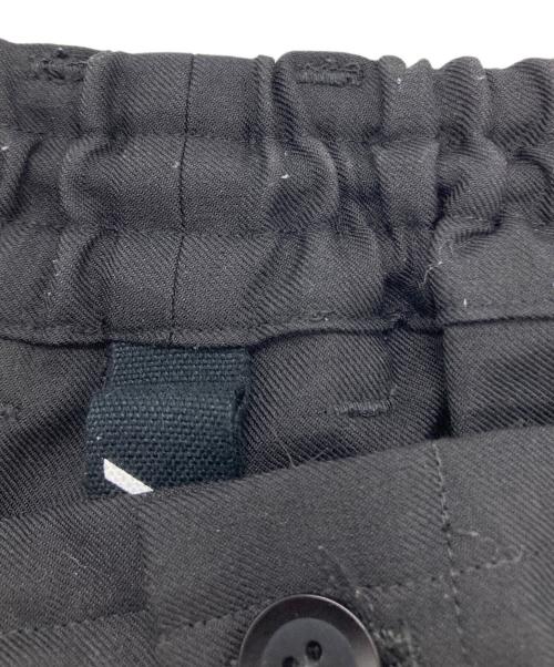 GROUND Y（グラウンドワイ）GROUND Y (グラウンドワイ) T-W Gabardine Wrap Pants type1 ブラック サイズ:SIZE 3の古着・服飾アイテム