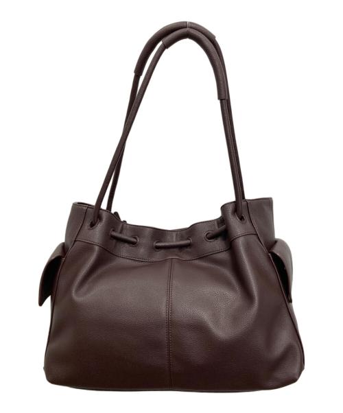 ECoDAY（エコデイ）ECoDAY (エコデイ) Cozy Drawstring Bag ブラウンの古着・服飾アイテム