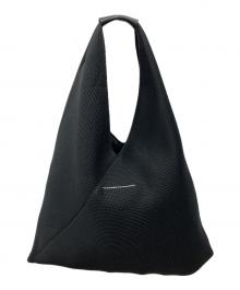 MM6 Maison Margiela（エムエムシックスメゾンマルジェラ）の古着「メッシュジャパニーズバッグ」｜ブラック