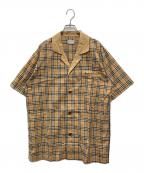Burberry'sバーバリーズ）の古着「ノバチェック半袖シャツ」｜ベージュ