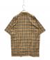 Burberry's (バーバリーズ) ノバチェック半袖シャツ ベージュ サイズ:L：12000円