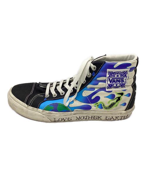 VANS（ヴァンズ）VANS (ヴァンズ) SK-8 HI MOTHER EARTH ブラック×ホワイト サイズ:26.5cmの古着・服飾アイテム