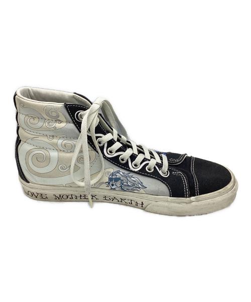 VANS（ヴァンズ）VANS (ヴァンズ) SK-8 HI MOTHER EARTH ブラック×ホワイト サイズ:26.5cmの古着・服飾アイテム