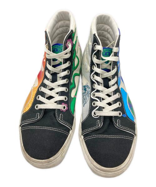 VANS（ヴァンズ）VANS (ヴァンズ) SK-8 HI MOTHER EARTH ブラック×ホワイト サイズ:26.5cmの古着・服飾アイテム