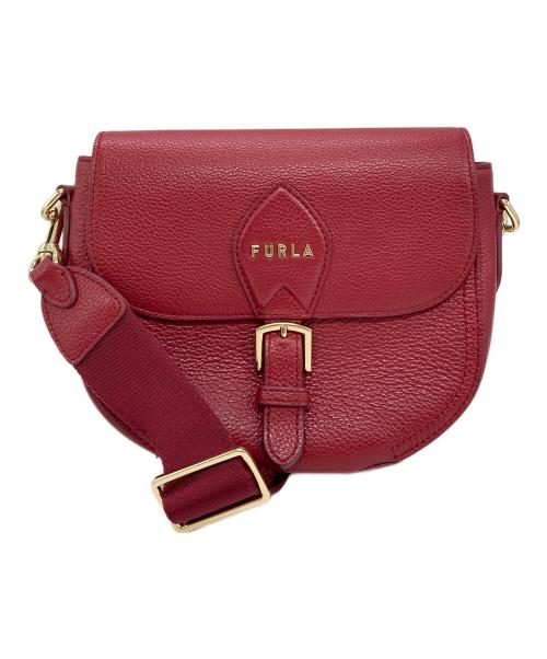 FURLA（フルラ）FURLA (フルラ) ウラニアショルダーバッグ レッドの古着・服飾アイテム