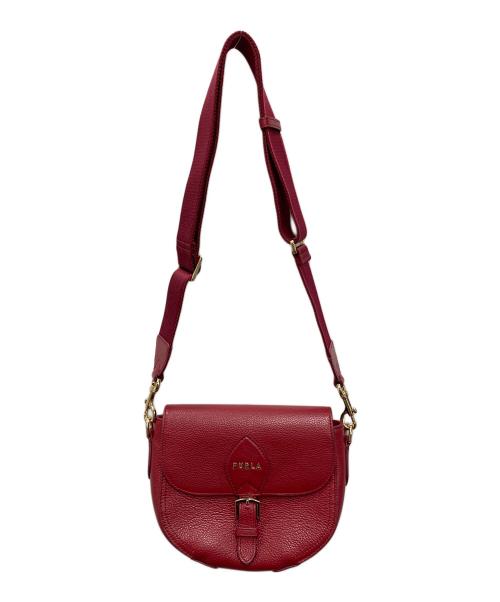 FURLA（フルラ）FURLA (フルラ) ウラニアショルダーバッグ レッドの古着・服飾アイテム