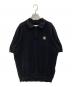 STONE ISLAND（ストーンアイランド）の古着「KNIT POLO SHIRT SHORT SLEEVE」｜ブラック