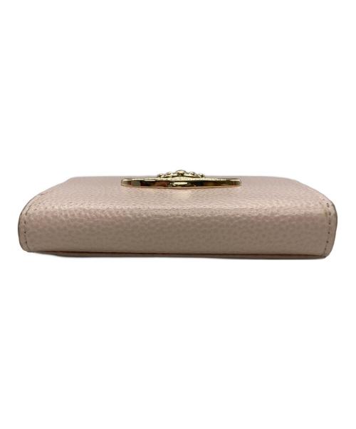 Vivienne Westwood（ヴィヴィアンウエストウッド）Vivienne Westwood (ヴィヴィアンウエストウッド) EXECUTIVE LEATHER ZIP COIN CASE ピンクの古着・服飾アイテム