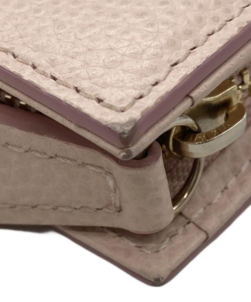 Vivienne Westwood（ヴィヴィアンウエストウッド）Vivienne Westwood (ヴィヴィアンウエストウッド) EXECUTIVE LEATHER ZIP COIN CASE ピンクの古着・服飾アイテム
