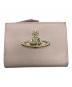 Vivienne Westwood（ヴィヴィアンウエストウッド）の古着「EXECUTIVE LEATHER ZIP COIN CASE」｜ピンク