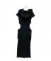 ANDMARY (アンドマリー) Emily slit dress ブラック サイズ:FREE 未使用品：7000円