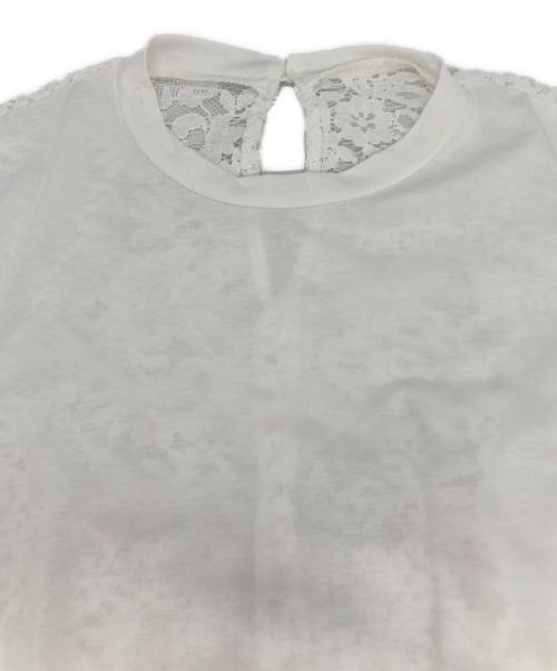 cygne（シーニュ）cygne (シーニュ) バックレーストップス Jos ホワイト サイズ:FREE 未使用品の古着・服飾アイテム
