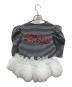 Bibiy. (ビビィ) FRANCINE TULLE TEE グレー×ネイビー サイズ:FREE 未使用品：14000円