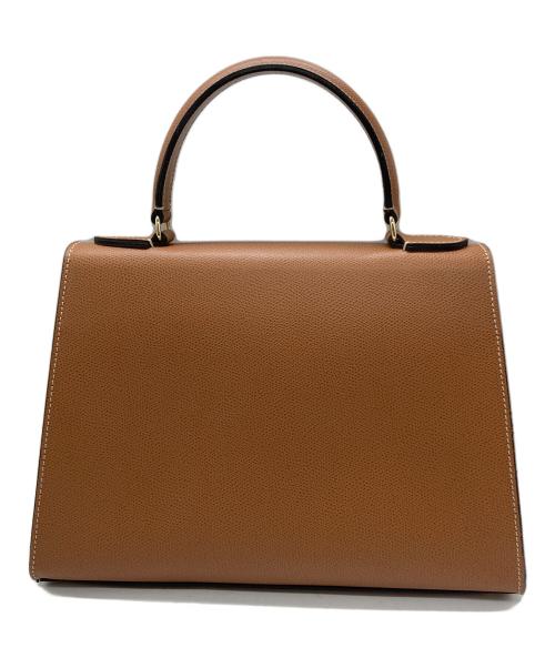 CARBOTTI（カルボッティ）CARBOTTI (カルボッティ) 2WAYレザーショルダーバッグ ブラウンの古着・服飾アイテム