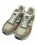 NEW BALANCEニューバランス）の古着「ローカットスニーカー」｜モスグリーン