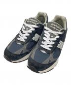 NEW BALANCEニューバランス）の古着「ローカットスニーカー」｜ネイビー