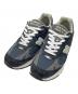 NEW BALANCE（ニューバランス）の古着「ローカットスニーカー」｜ネイビー
