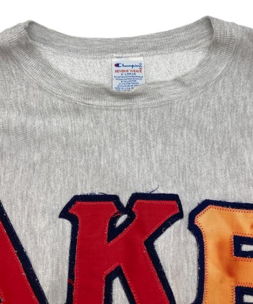 Champion REVERSE WEAVE（チャンピオン リバース ウィーブ）Champion REVERSE WEAVE (チャンピオン リバース ウィーブ) ヴィンテージクルーネックスウェット グレー サイズ:XLの古着・服飾アイテム