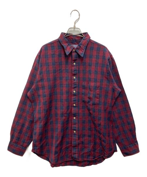 PENDLETON（ペンドルトン）PENDLETON (ペンドルトン) ウールチェックシャツ レッド サイズ:XLの古着・服飾アイテム